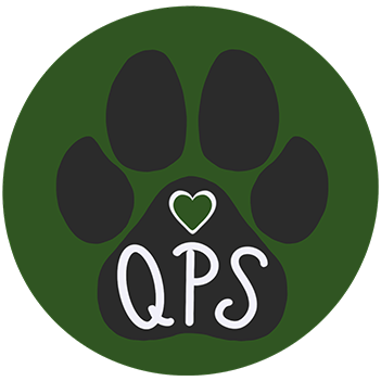 Company paw print log for pet care. plus policies