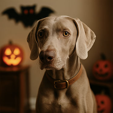 Pet anxiety on Halloween
